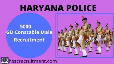 Photo of HSSC Haryana Police Male Constable Recruitment 2019-2020